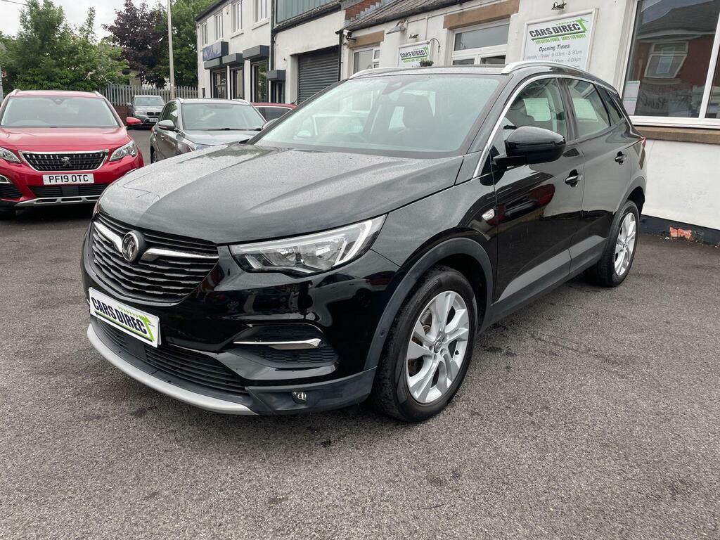 Vauxhall Grandland X 1.2 Turbo Gpf Sport Nav Suv Black