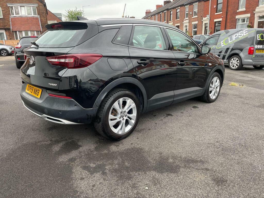 Vauxhall Grandland X 1.2 Turbo Gpf Sport Nav Suv DP19NWB Black #5