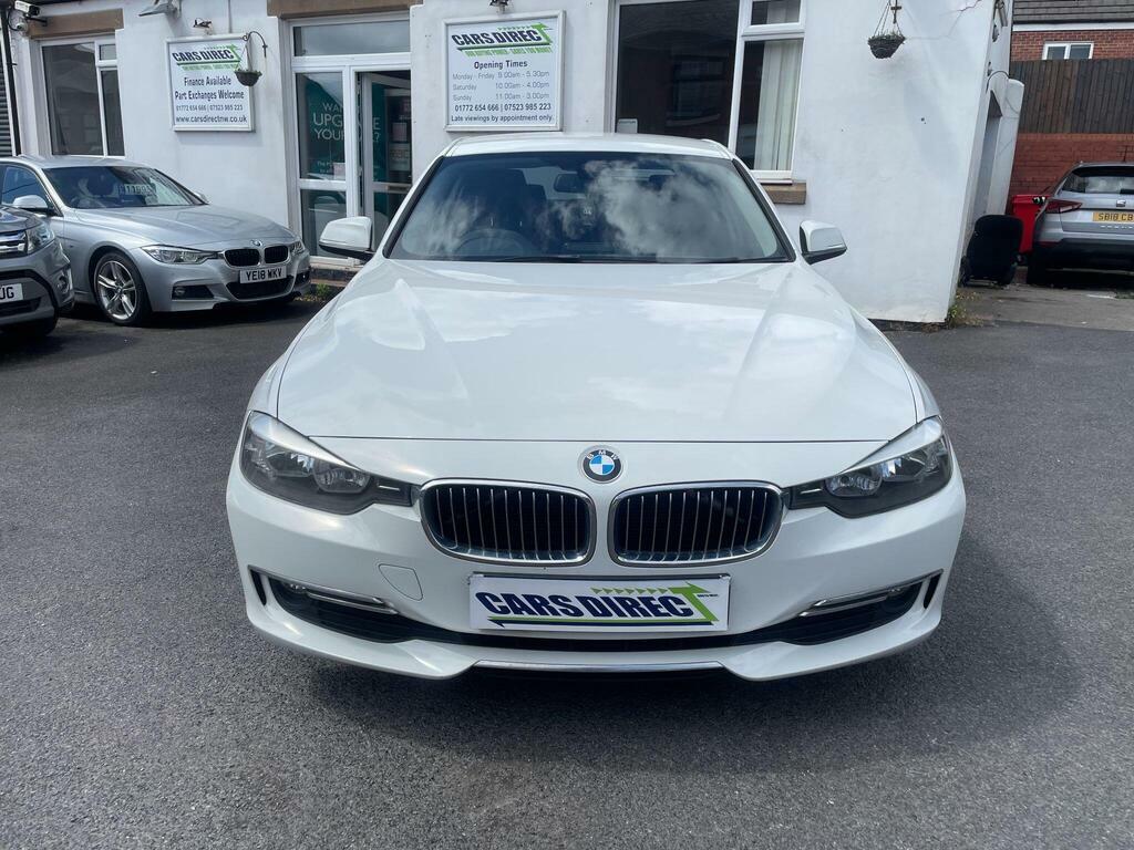 BMW 3 Series 2.0 320D Luxury Saloon YE13EJC White #2