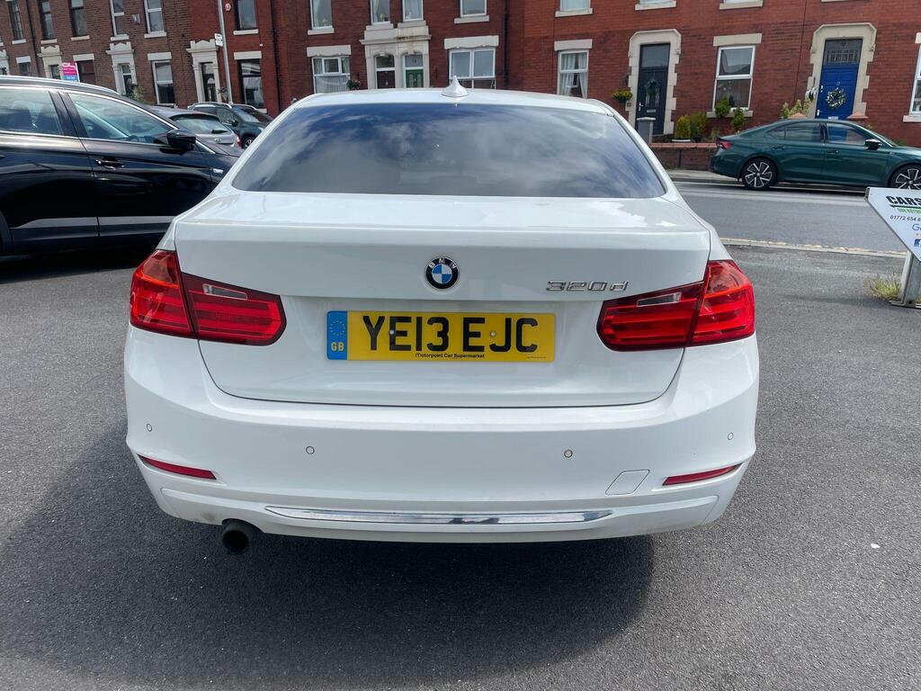 BMW 3 Series 2.0 320D Luxury Saloon YE13EJC White #5