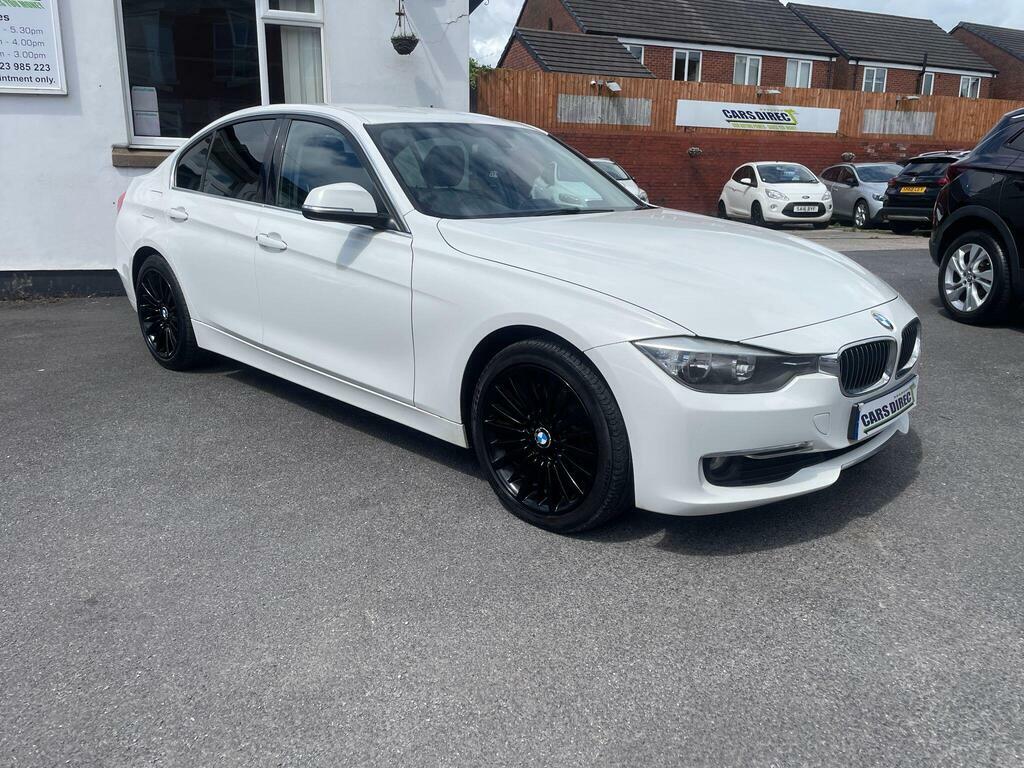 BMW 3 Series 2.0 320D Luxury Saloon YE13EJC White #3