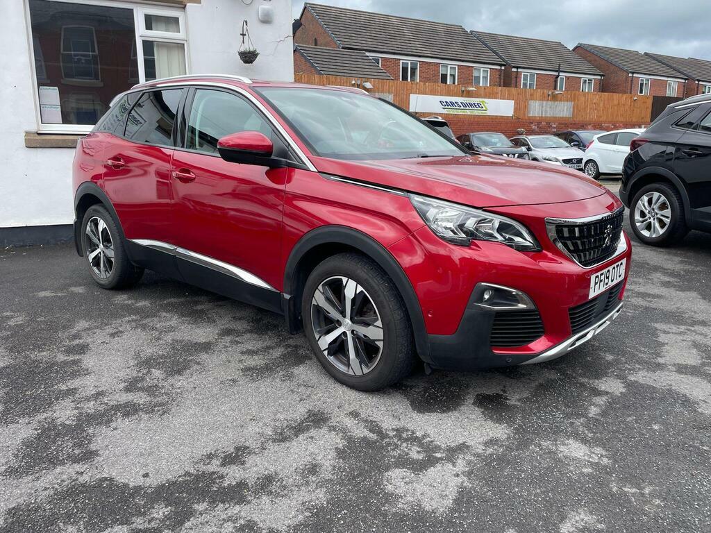 Peugeot 3008 1.2 Puretech Gpf Allure Suv PF19OTC Red #3