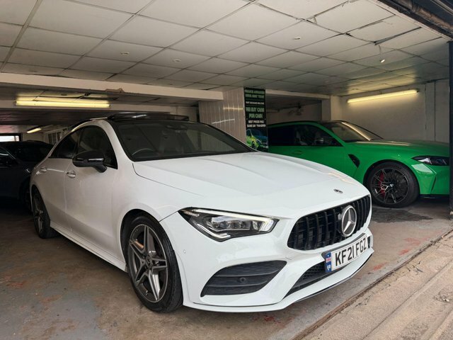 Mercedes-Benz CLA Class 1.3 Cla180 Amg Line Premium Plus 2 Coupe 7G-dct KF21FGZ White #3