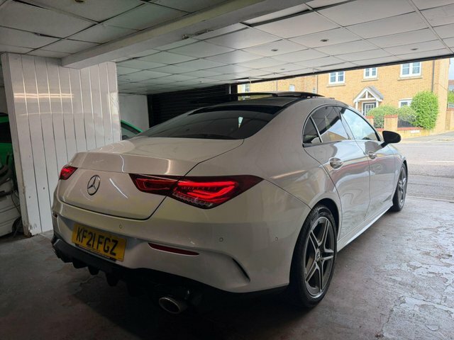 Mercedes-Benz CLA Class 1.3 Cla180 Amg Line Premium Plus 2 Coupe 7G-dct KF21FGZ White #6