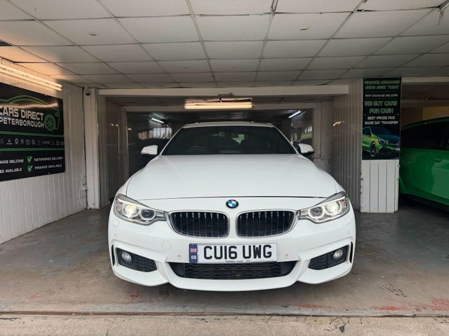 BMW 4 Series 2.0 420D M Sport Euro 6 S S White #5