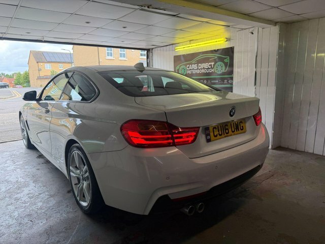 BMW 4 Series 2.0 420D M Sport Euro 6 S S White #6