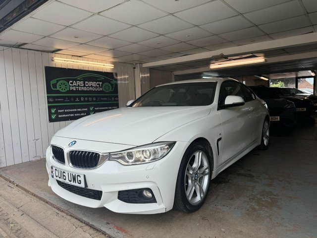BMW 4 Series 2.0 420D M Sport Euro 6 S S White #4