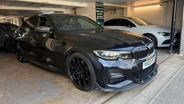 BMW 3 Series 2.0 330I M Sport Euro 6 S S Black #3