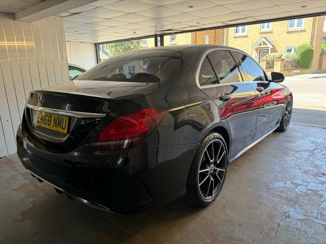 Mercedes-Benz C Class 2.0 C220d Amg Line G-tronic Euro 6 S S Black #6