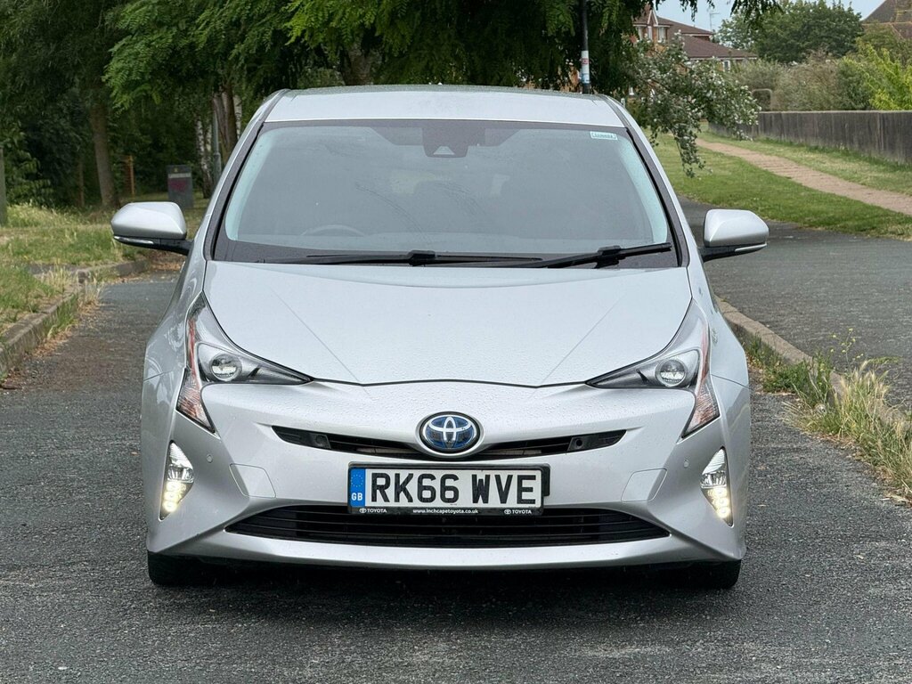 Toyota Prius 1.8 Vvt-h Excel Cvt Euro 6 Ss 15In Alloy Silver #6