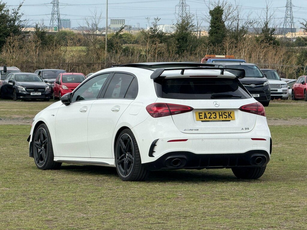 Mercedes-Benz A Class 2.0 A35h Mhev Amg Premium Plus Hatchback Pet White #2