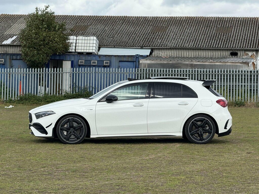 Mercedes-Benz A Class 2.0 A35h Mhev Amg Premium Plus Hatchback Pet White #3