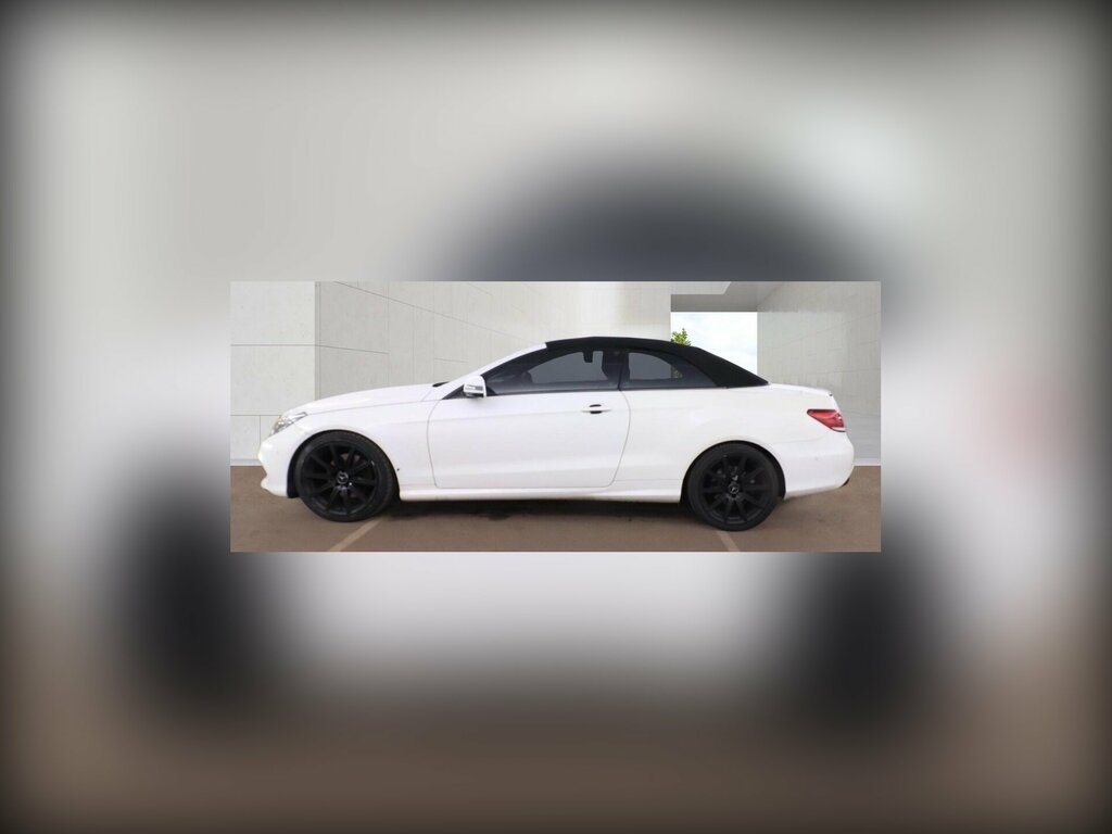 Mercedes-Benz E Class 3.0 E350d V6 Bluetec Amg Line Cabriolet G-tronic White