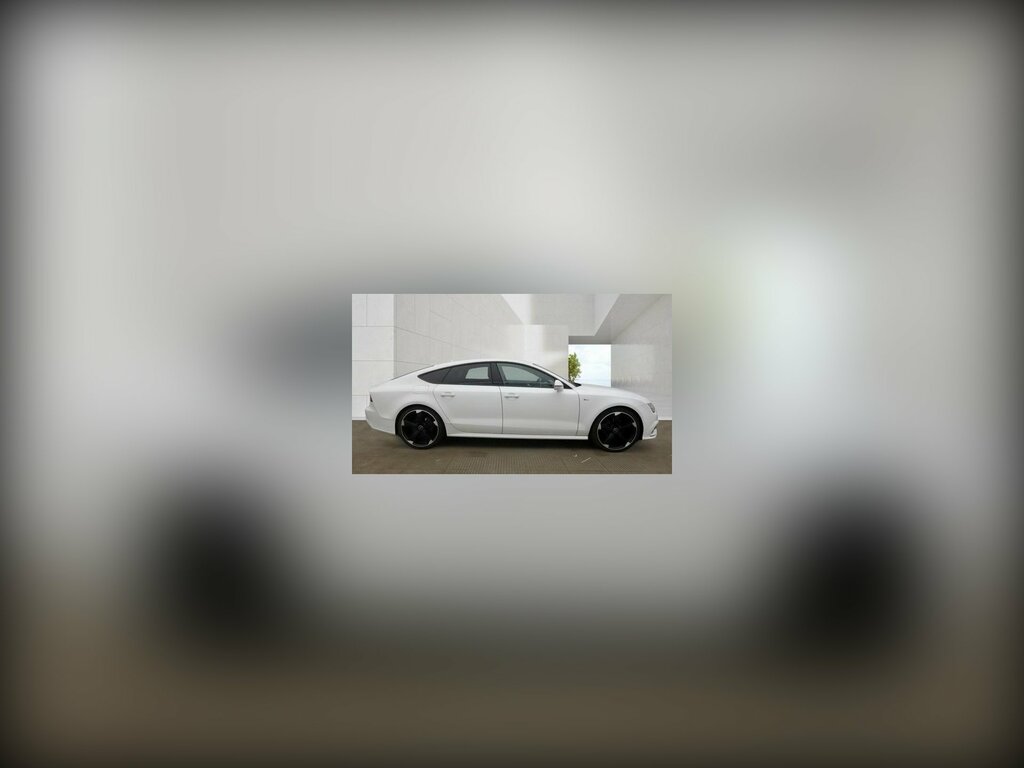 Audi A7 3.0 Tdi V6 Black Edition Sportback S Tronic Quattr White