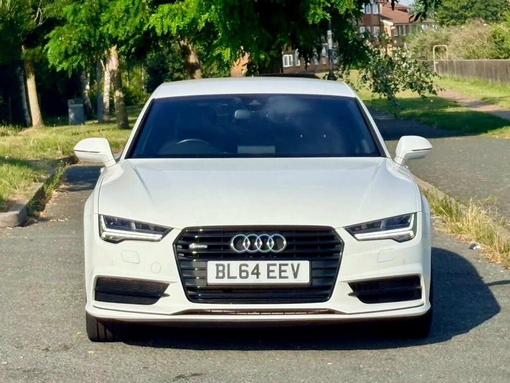 Audi A7 3.0 Tdi V6 Black Edition Sportback S Tronic Quattr White #2