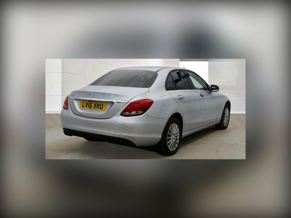 Mercedes-Benz C Class 1.6 C200d Se G-tronic Euro 6 Ss Silver #6