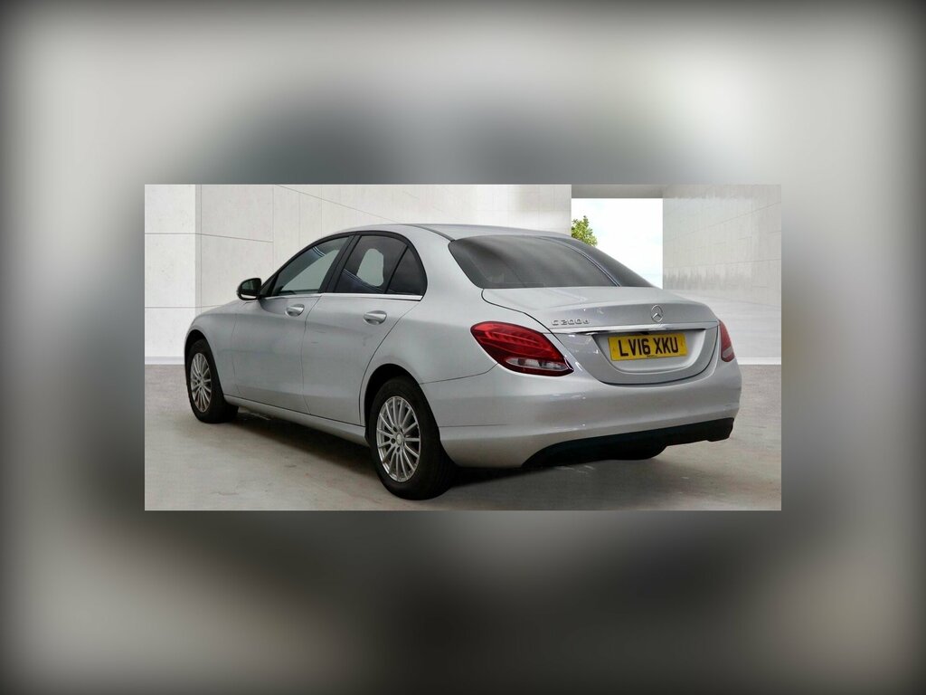 Mercedes-Benz C Class 1.6 C200d Se G-tronic Euro 6 Ss Silver #4