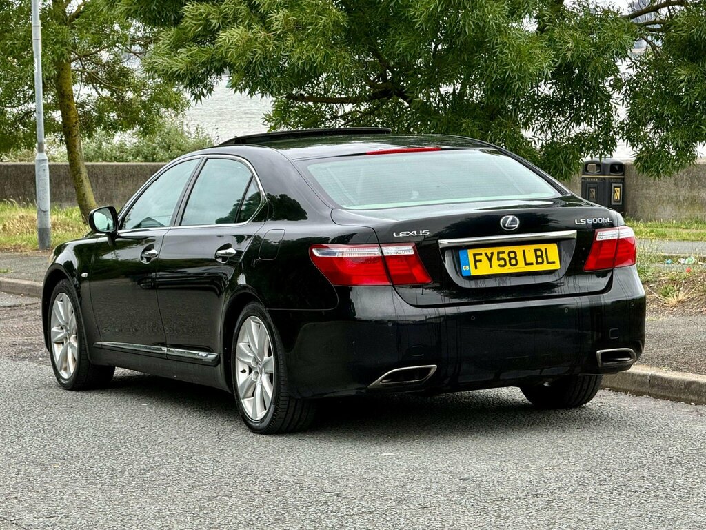 Lexus LS 5.0 600H V8 L Rsr Saloon Hybrid Cvt 4Wd Black #4