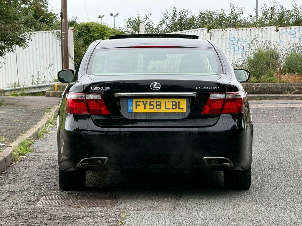 Lexus LS 5.0 600H V8 L Rsr Saloon Hybrid Cvt 4Wd Black #6