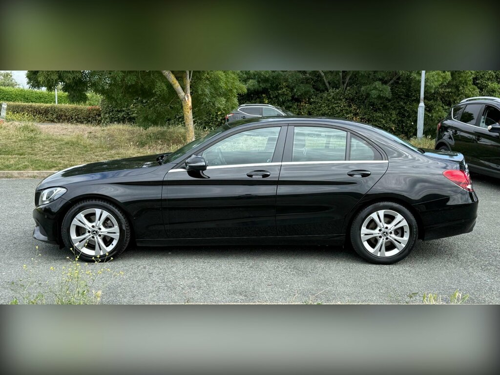 Mercedes-Benz C Class 2.1 C220d Se Executive Edition G-tronic Euro 6 S KV18KWN Black #3
