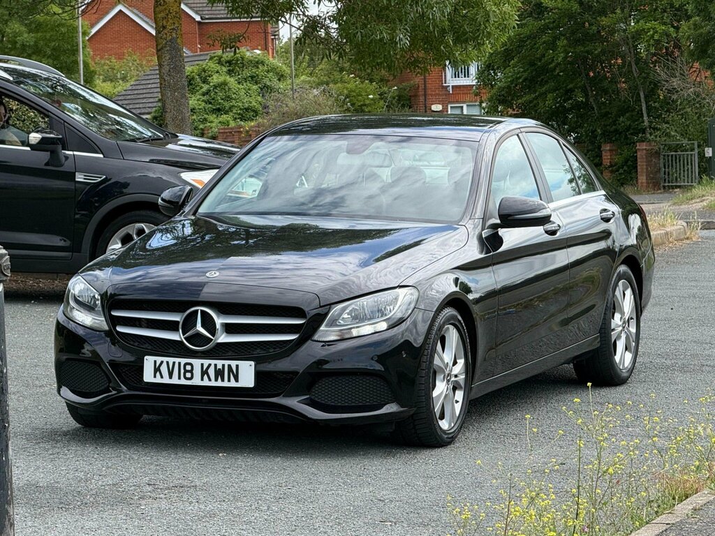 Mercedes-Benz C Class 2.1 C220d Se Executive Edition G-tronic Euro 6 S KV18KWN Black #2
