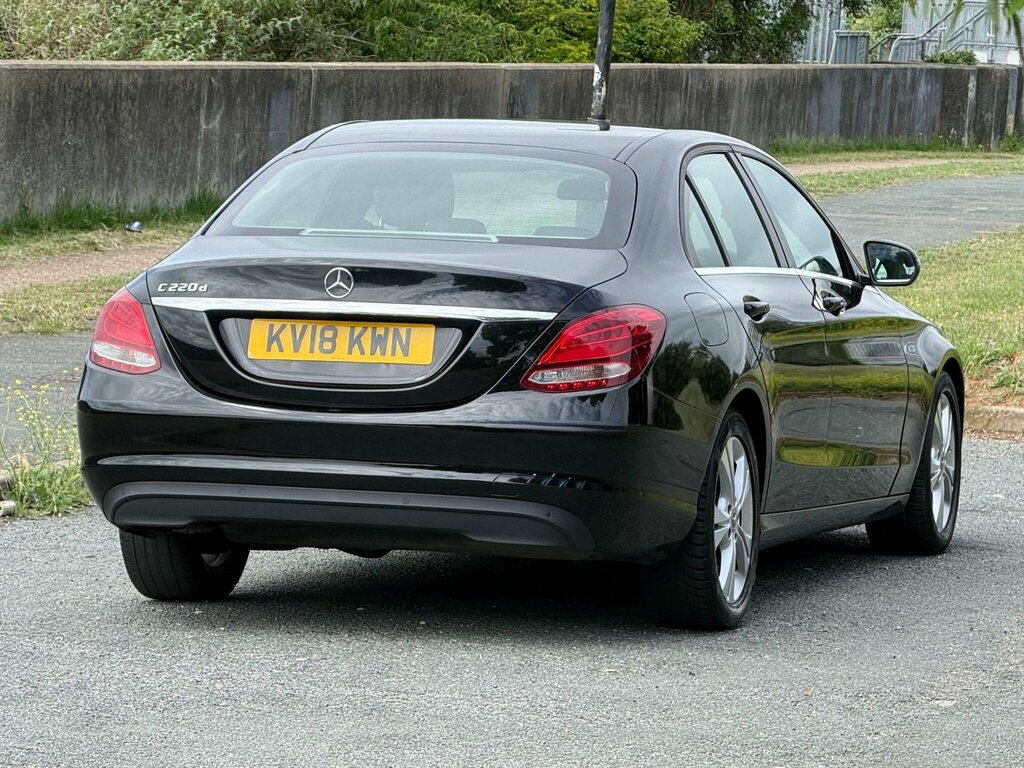 Mercedes-Benz C Class 2.1 C220d Se Executive Edition G-tronic Euro 6 S KV18KWN Black #4