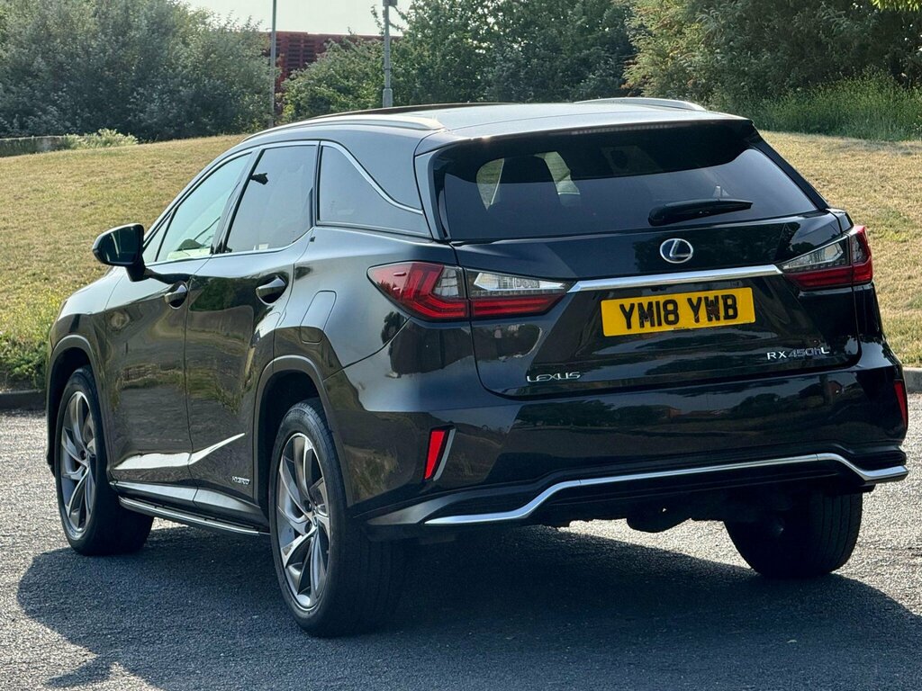 Lexus RX 3.5 450H L V6 Premier Suv Hybrid Cvt 4W YM18YWB Black #4