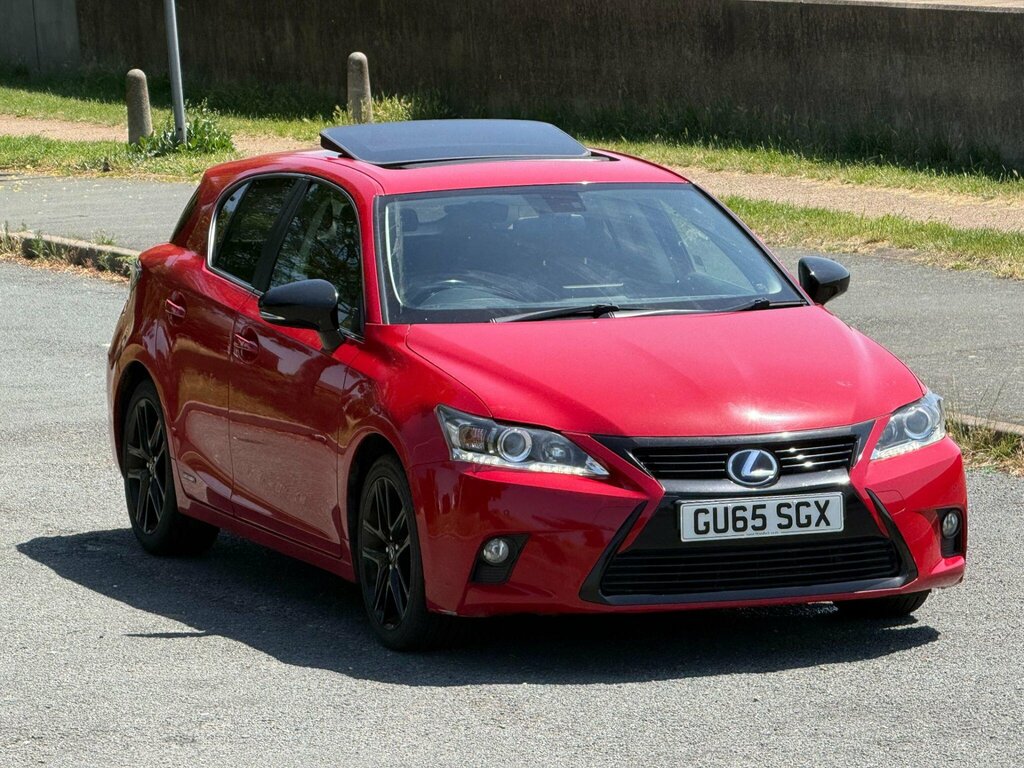 Lexus CT 1.8 200H Sport Hatchback Hybrid Cvt Eur Red #5