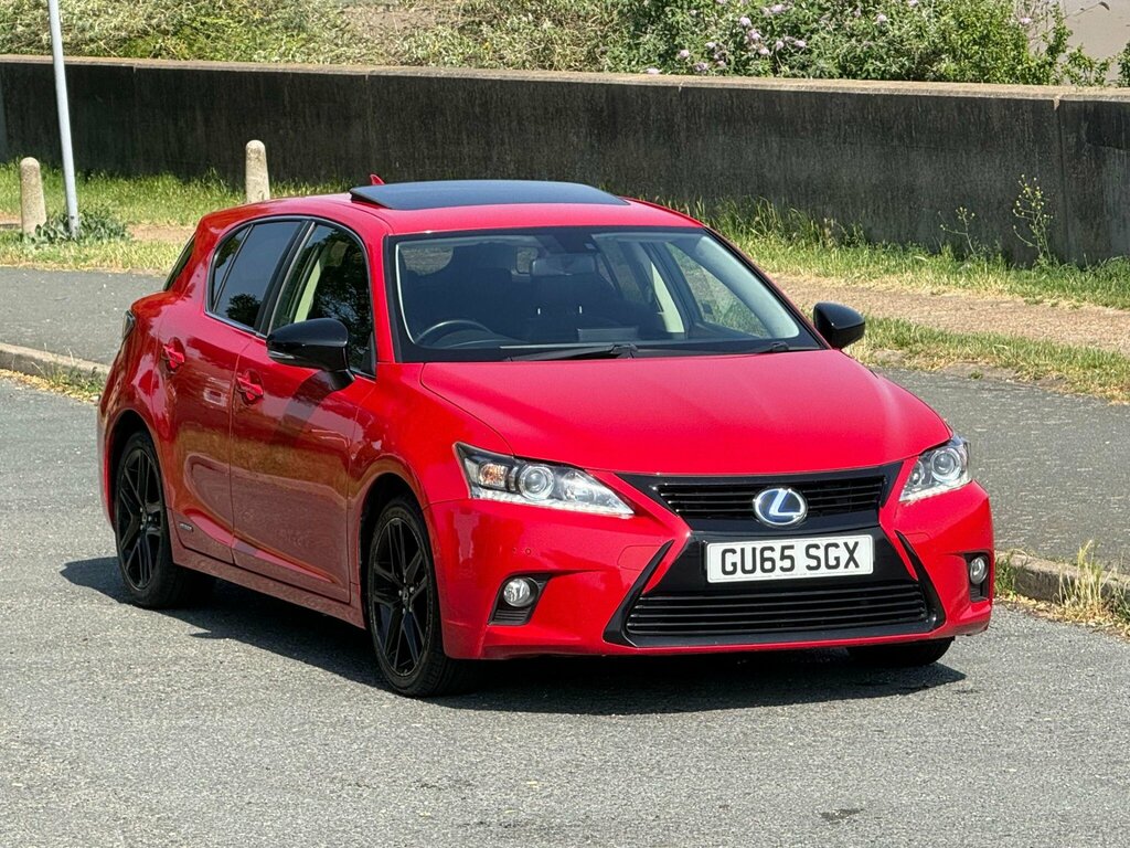 Lexus CT 1.8 200H Sport Hatchback Hybrid Cvt Eur Red