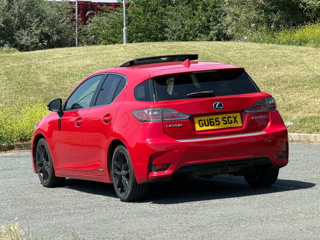 Lexus CT 1.8 200H Sport Hatchback Hybrid Cvt Eur Red #6