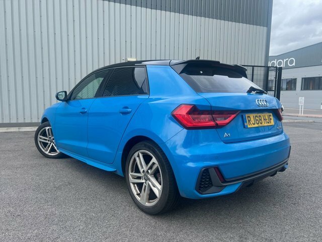 Audi A1 Tfsi 30 S Line RJ68HJF Blue #2