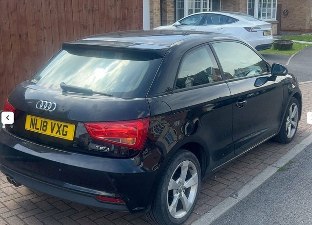 Audi A1 Tfsi Sport Hatchback NL18VXG Black #4