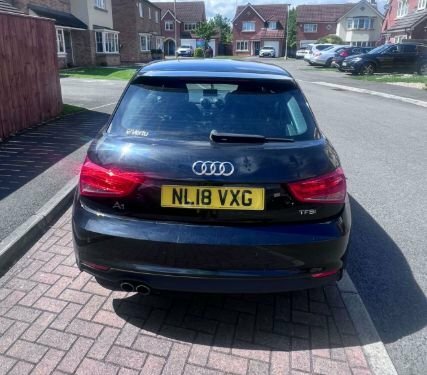 Audi A1 Tfsi Sport Hatchback NL18VXG Black #5