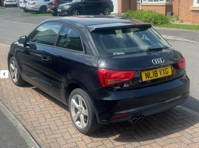 Audi A1 Tfsi Sport Hatchback NL18VXG Black #2