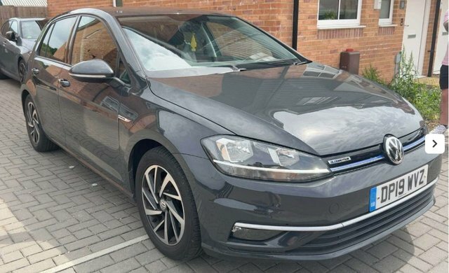 Volkswagen Golf Tsi Evo Match Hatchback DP19WVZ Grey #2