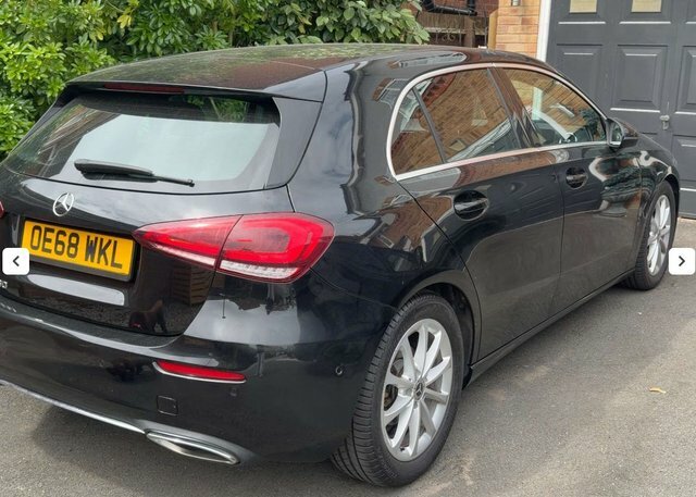 Mercedes-Benz A Class A180 Sport Executive Hatchback OE68WKL Black #4