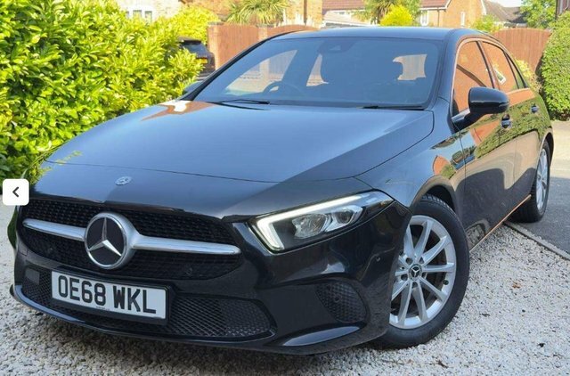 Mercedes-Benz A Class A180 Sport Executive Hatchback OE68WKL Black #3