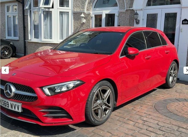Mercedes-Benz A Class A200 Amg Line Premium KS69WVV Red #3