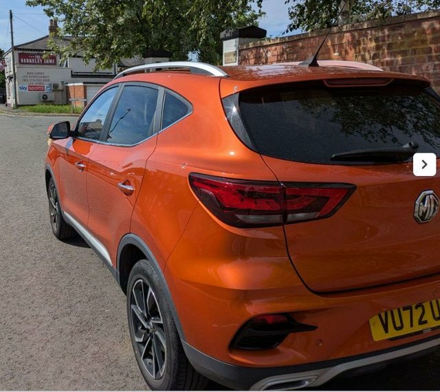 MG ZS Vti-tech Exclusive Suv VU72UBH Orange #3
