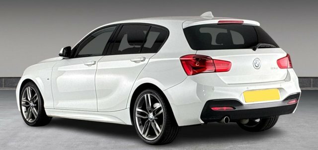 BMW 1 Series 118D M Sport Hatchback White #2