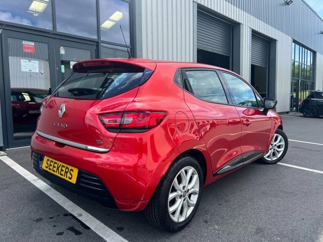 Renault Clio Tce Dynamique Nav Hatchback Red #4