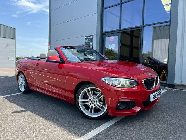 BMW 2 Series 220I M Sport Convertible Red