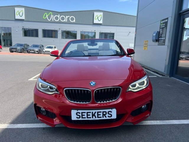 BMW 2 Series 220I M Sport Convertible Red #6