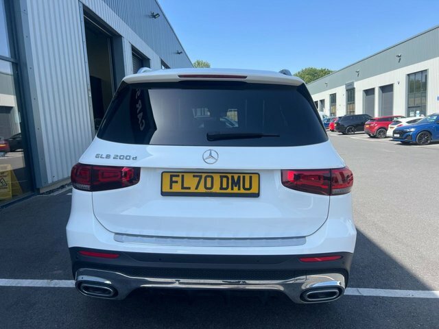 Mercedes-Benz GLB Class Glb200d Amg Line Premium White #6