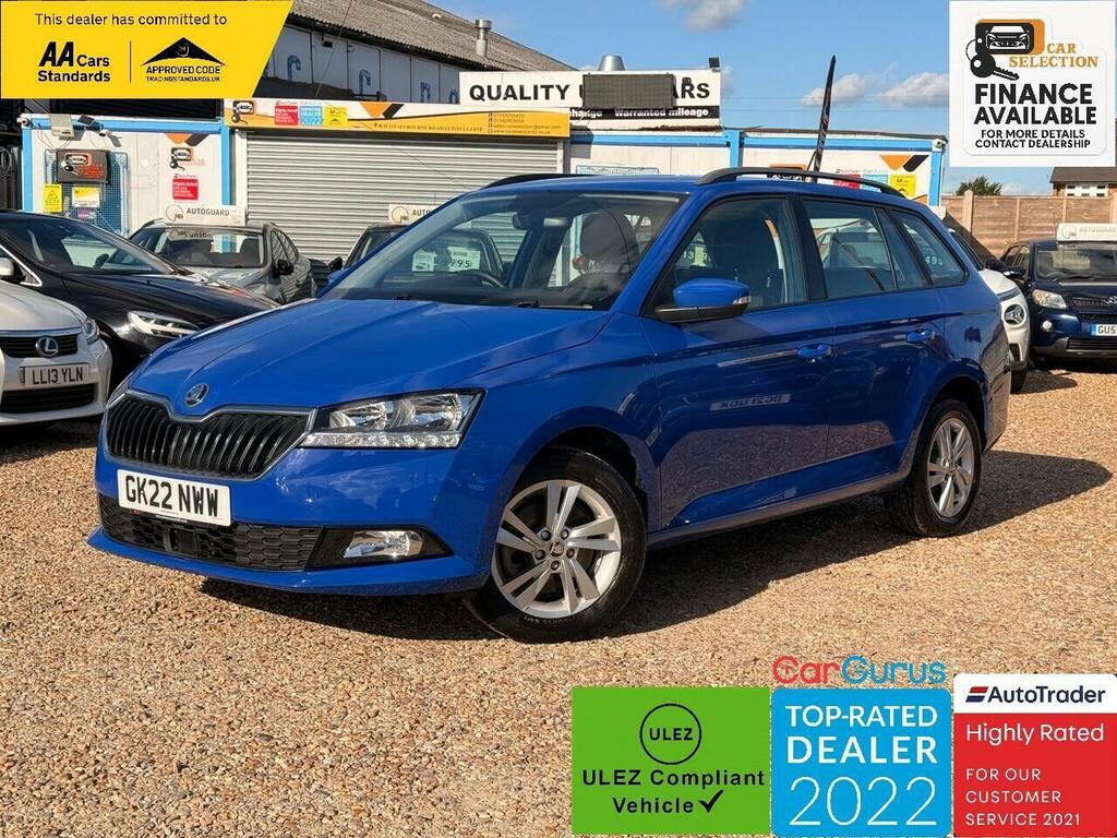 Skoda Fabia Petrol Blue
