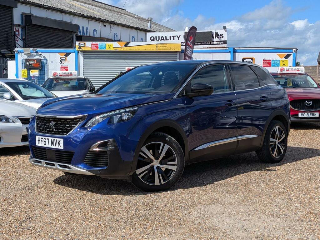 Peugeot 3008 3008 Gt Line Thp Ss Blue