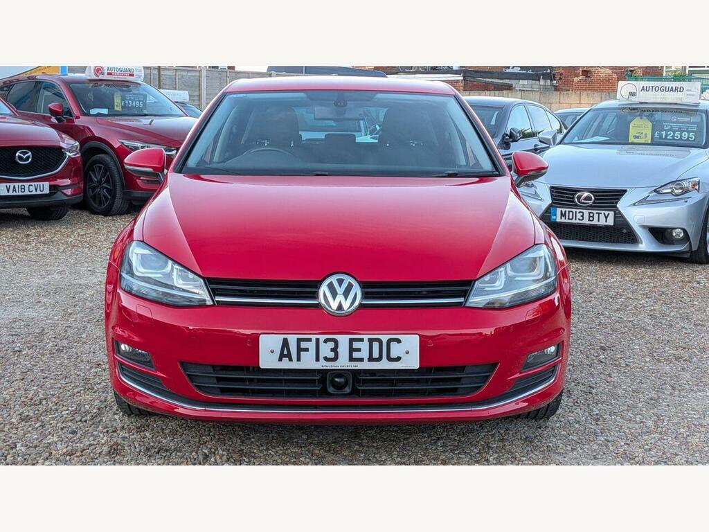 Volkswagen Golf Petrol AF13EDC Red #3