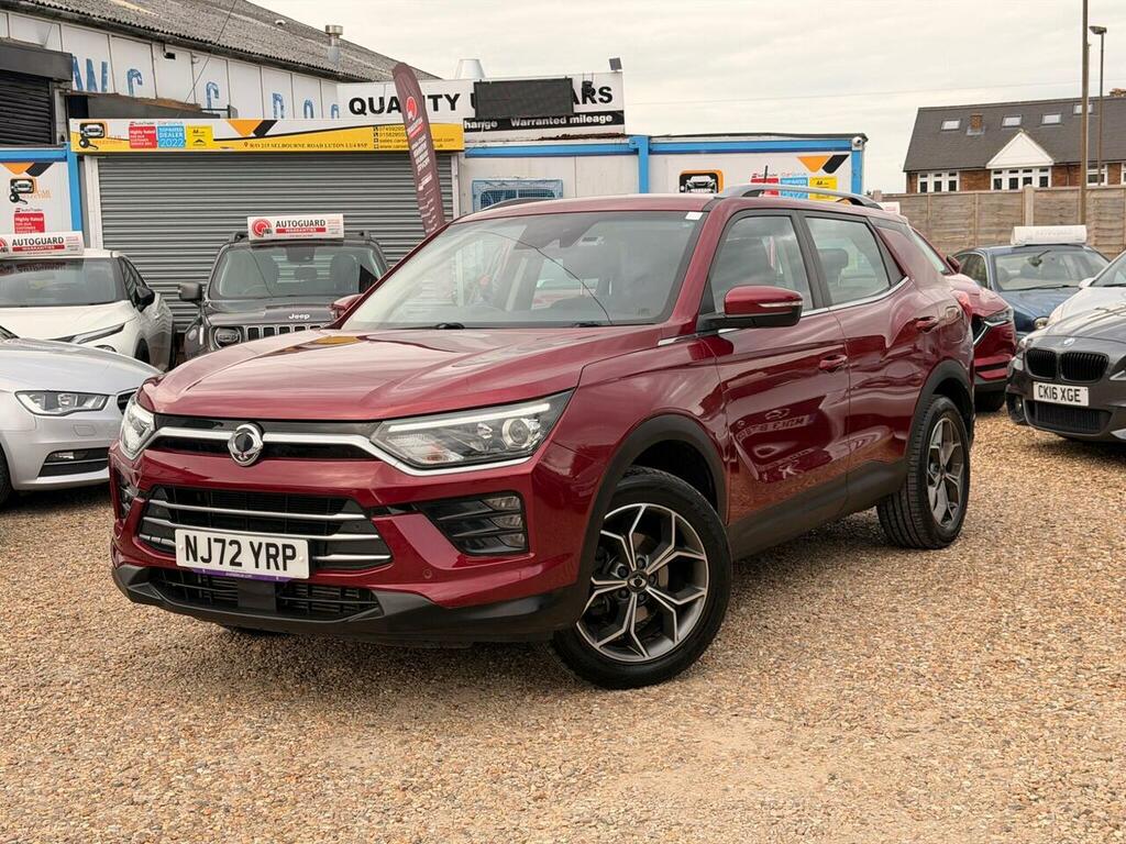 SsangYong Korando Petrol Red #2