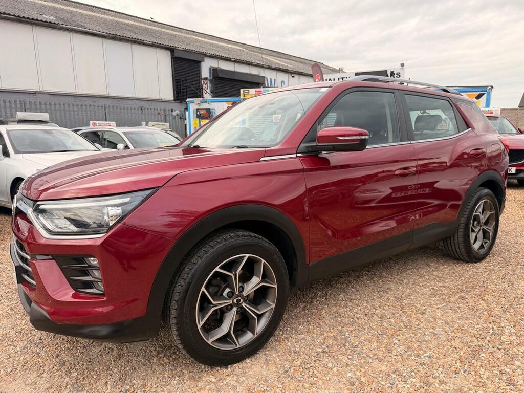 SsangYong Korando Petrol Red #6