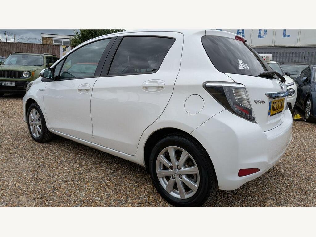 Toyota Yaris Hatchback Black #11